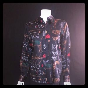 Lauren Ralph Lauren Rare Equestrian Button Down.